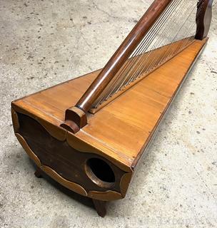 34 String Paraguayan Wood Musical Harp 