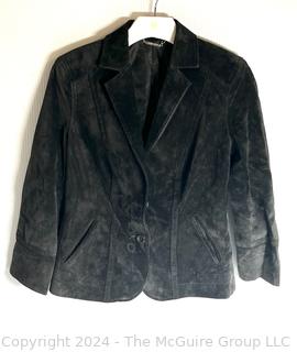 Ladies Suede Jacket by Sigrid Olsen Size Small