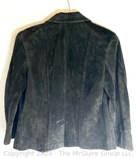 Ladies Suede Jacket by Sigrid Olsen Size Small