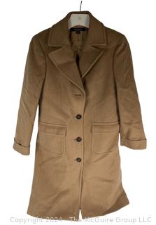 Ladies Brooks Brothers Camel Hair Coat