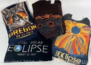 Four (4) Eclipse T-Shirts.  New Size Large