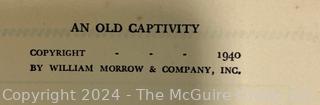 An Old Captivity by Nevil Shute 1940 1st Edition Book