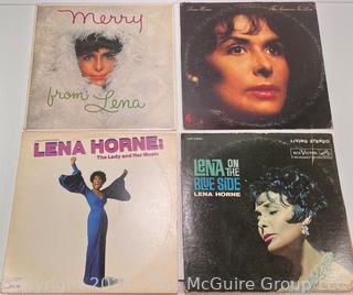 Four (4) Vinyl Record Albums: Lena Horne