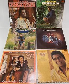 Vinyl Record Selection: Charlie Pride X6