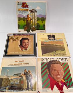 Five (5) Vinyl LP Record Albums -  Roy Clark