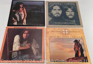 Four (4) Vinyl LP Record Albums: Linda Ronstadt, Fogelberg & Murphy