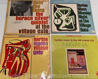 Four (4) Vinyl LP Record Albums: JAZZ & Herbie Mann