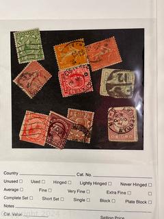 Assorted U.S. and World Postage Stamps. Philately. See all the photos in the gallery.  Was 19NC