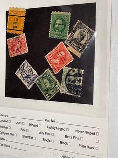 Assorted U.S. and World Postage Stamps. Philately. See all the photos in the gallery.  Was 19NC