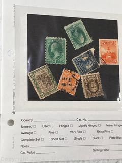 Assorted U.S. and World Postage Stamps. Philately. See all the photos in the gallery.  Was 19NC