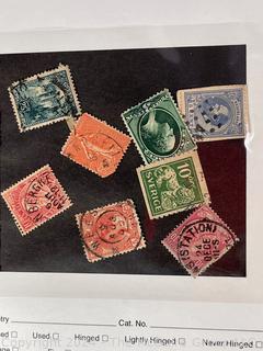 Assorted U.S. and World Postage Stamps. Philately. See all the photos in the gallery.  Was 19NC