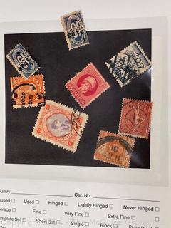 Assorted U.S. and World Postage Stamps. Philately. See all the photos in the gallery.  Was 19NC