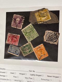 Assorted U.S. and World Postage Stamps. Philately. See all the photos in the gallery.  Was 19NC