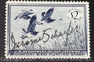 (21) Duck Stamps Early Issues $1 $2 $3. All Signed by Artists. 1940, 1945, 1947, 1948, 1949, 1949, 1950, 1952, 1954, 1955, 1956, 1957, 1957, 1958, 1960, 1961, 1963, 1966, 1967, 1968, 1969