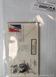 (8) First Day Covers (FDC's). Philately