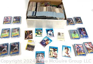 Box of Fleer Baseball & Basketball Cards (NM) 