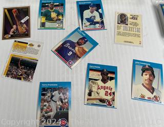 Box of Fleer Baseball & Basketball Cards (NM) 