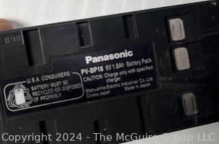 Panasonic Palmcorder PV-L858D VHS-C Camcorder with Bag Charger, Battery and new VHC tapes