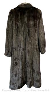 Woman's Full Length Ranch Mink Coat