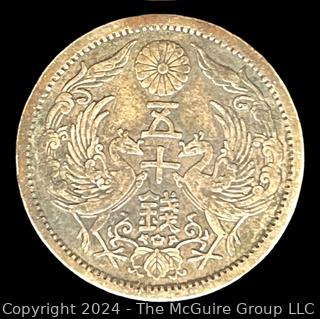 1930's Japanese Silver Coin