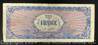 Series 1944 50 Franc French Currency Note 