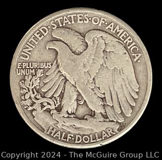 US: 1942 Walking Liberty Half Dollar Coin