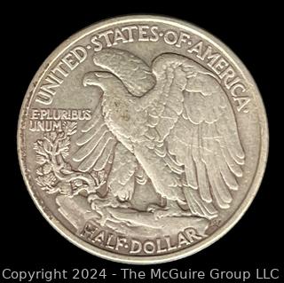 US: 1944 Walking Liberty Half Dollar Coin