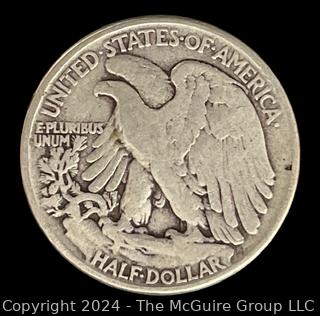 US: 1936 Walking Liberty Half Dollar Coin