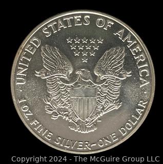 US: 1987 Silver Dollar Coin