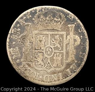 Foreign: Bolivia 1812 Spanish Colonial 8 Reales Silver Coin