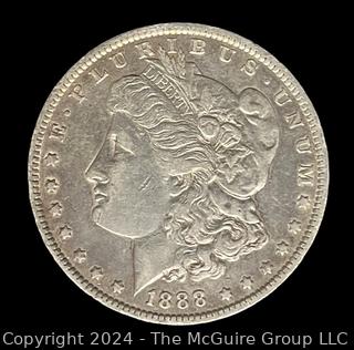 US: 1888-O Morgan Silver Dollar  