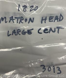 US: 1820 Matron Head Large Cent 