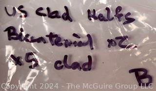 US: (7) Kennedy Half-Dollar Coins 1971 1972 1972 1971 1979 1776-1976 1776-1976