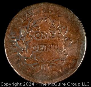 US: 1807 Over 1806 Draped Bust Large Cent 