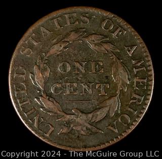 US: 1822 Matron Head Large Cent 