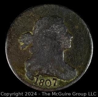 1807 Draped Bust Large Cent