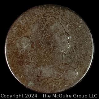 US: 1798 Draped Bust Large Cent 