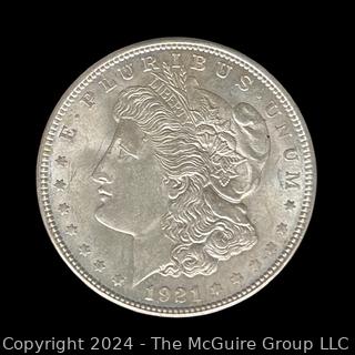 US: 1921 Morgan Silver Dollar