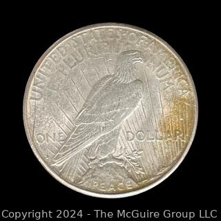 US: 1923 Peace Silver Dollar