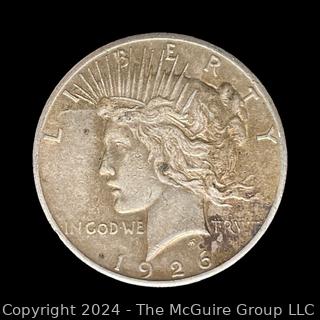 US: 1926 Peace Silver Dollar 