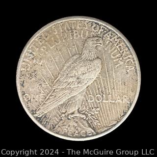 US: 1926 Peace Silver Dollar 