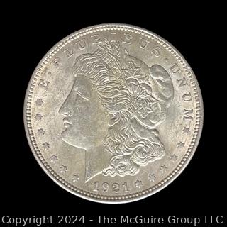 US: 1921 Morgan Silver Dollar