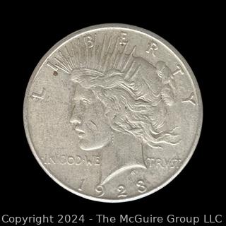 US: 1923 Morgan Silver Dollar