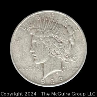 US: 1923 Peace Silver Dollar