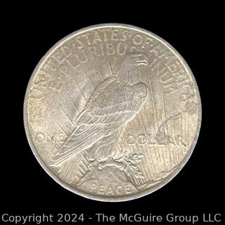 US: 1922 Morgan Silver Dollar