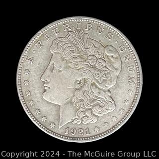 US: 1921 Morgan Silver Dollar