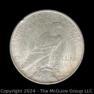 US: 1922 Peace Silver Dollar