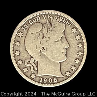 US: 1906 Barber Half-Dollar