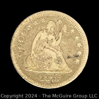 US: 1876-S Seated Liberty Quarter