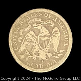 US: 1876-S Seated Liberty Quarter